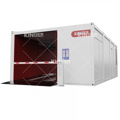 乘用車高效單倉換電機器人